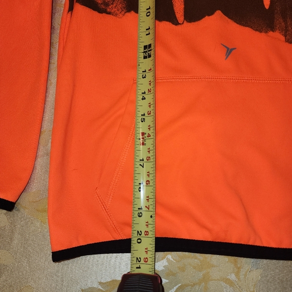 Neon Orange Tiger Dry Fit Hoody - Picture 6 of 6